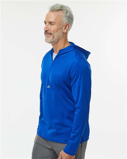Men's Lightweight Quarter-Zip Hooded Pullover - A596, custom hoodie or sweatshirt with logo imprint 15