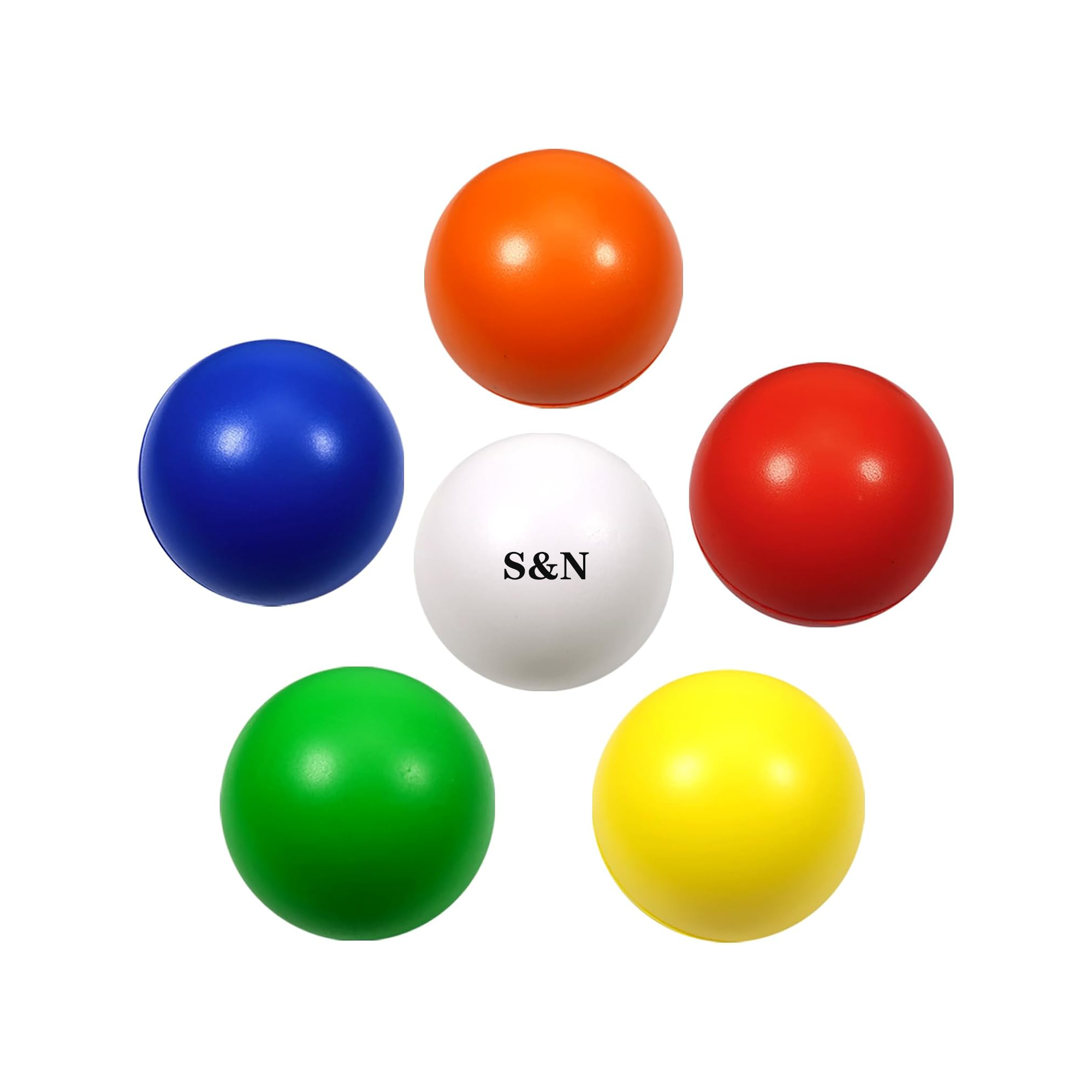 2.5 inch PU Foam Stress Ball 4