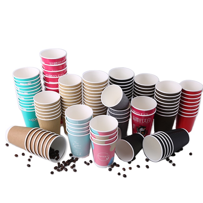 Custom Heavy Duty White Paper Cups 2