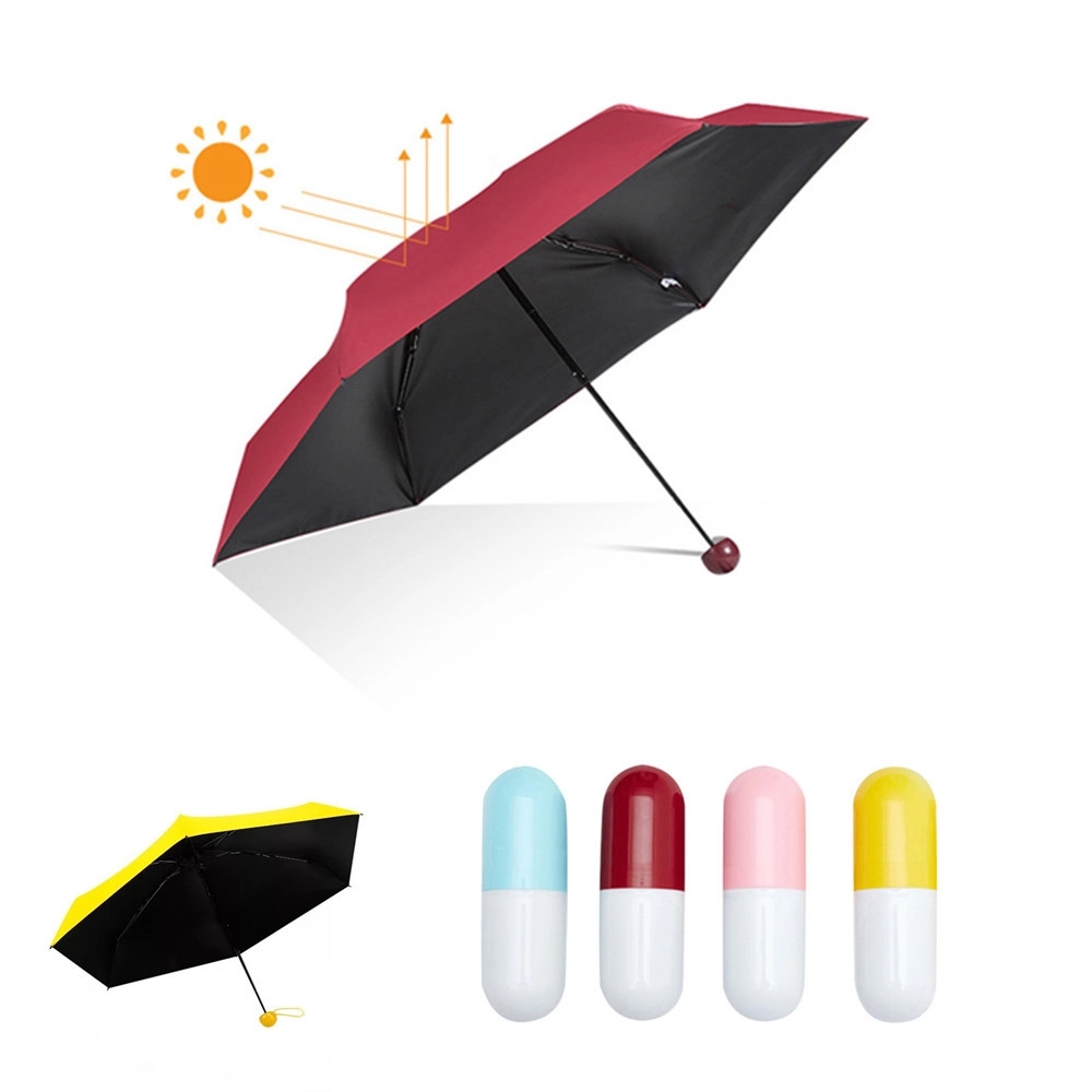 Mini Pocket Umbrella With Capsule Case 6