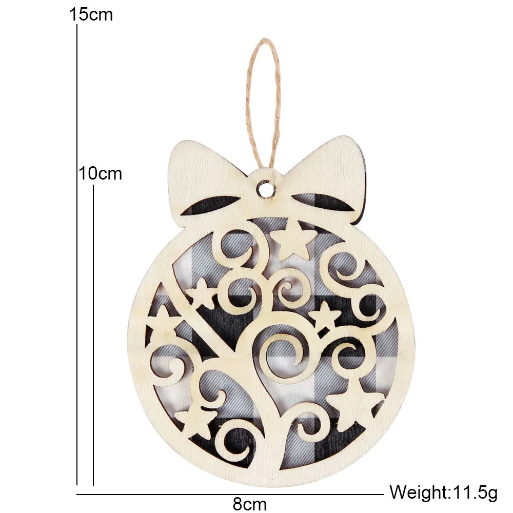 New Wooden Pendant For Christmas 3