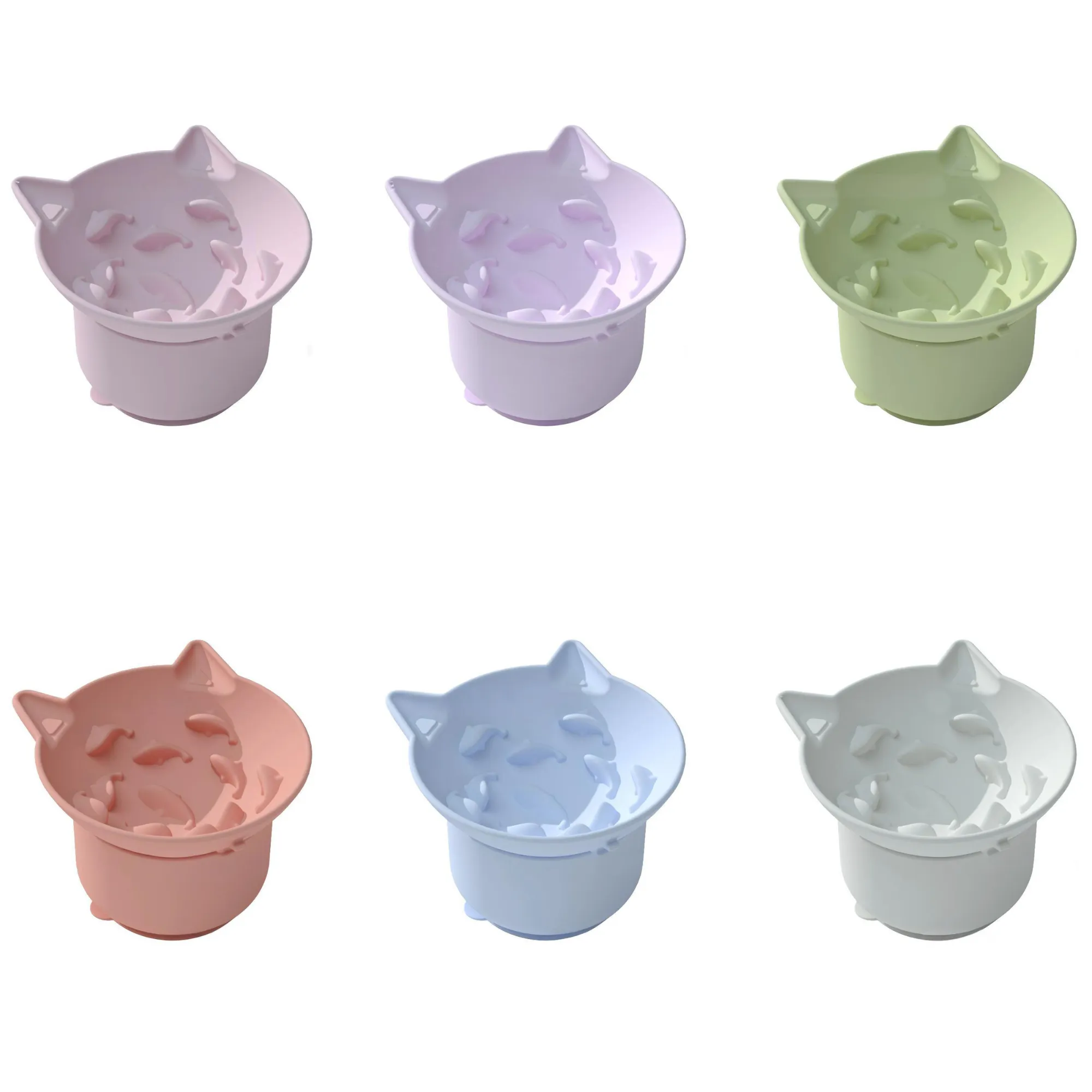 Silicone Pet Slow Food Bowl 4