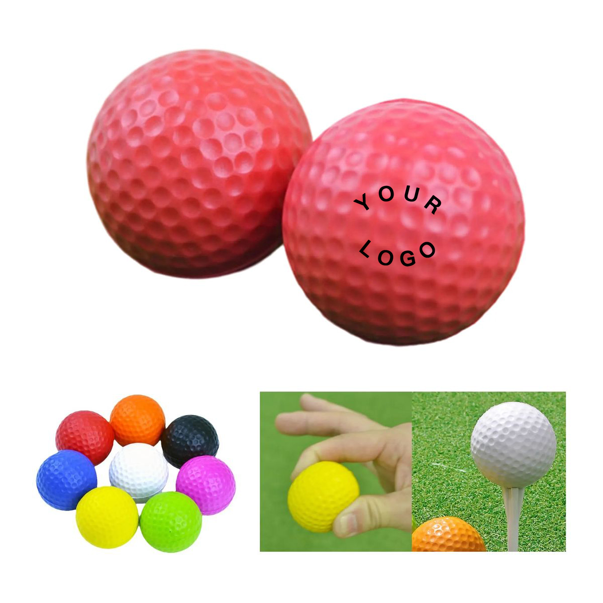 Customizable Colored Golf Balls for Tournaments 1