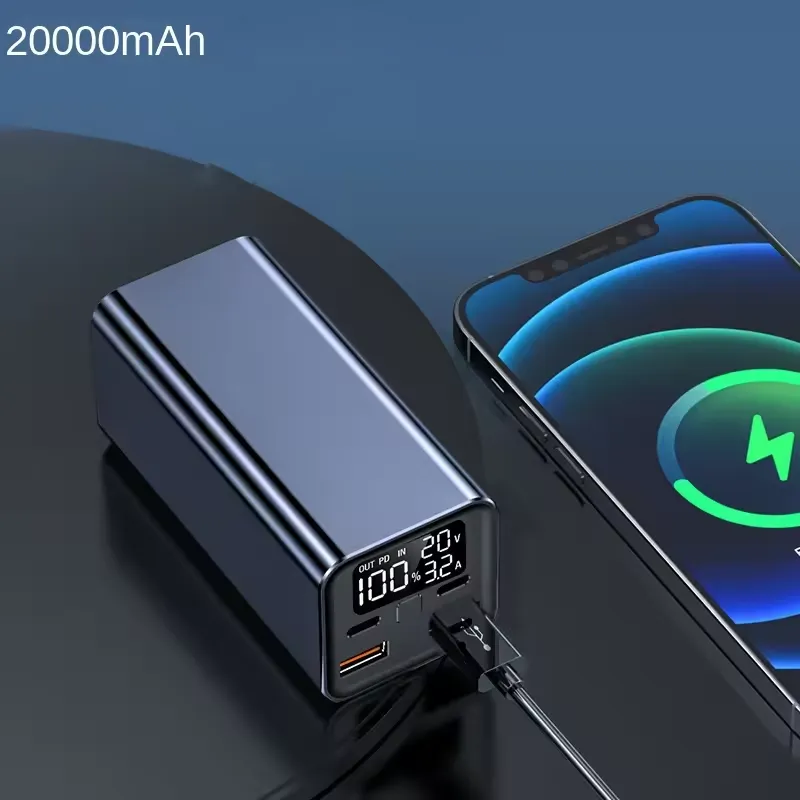 20000mAh PD65W Tablet & Laptop Charging Power Bank 5