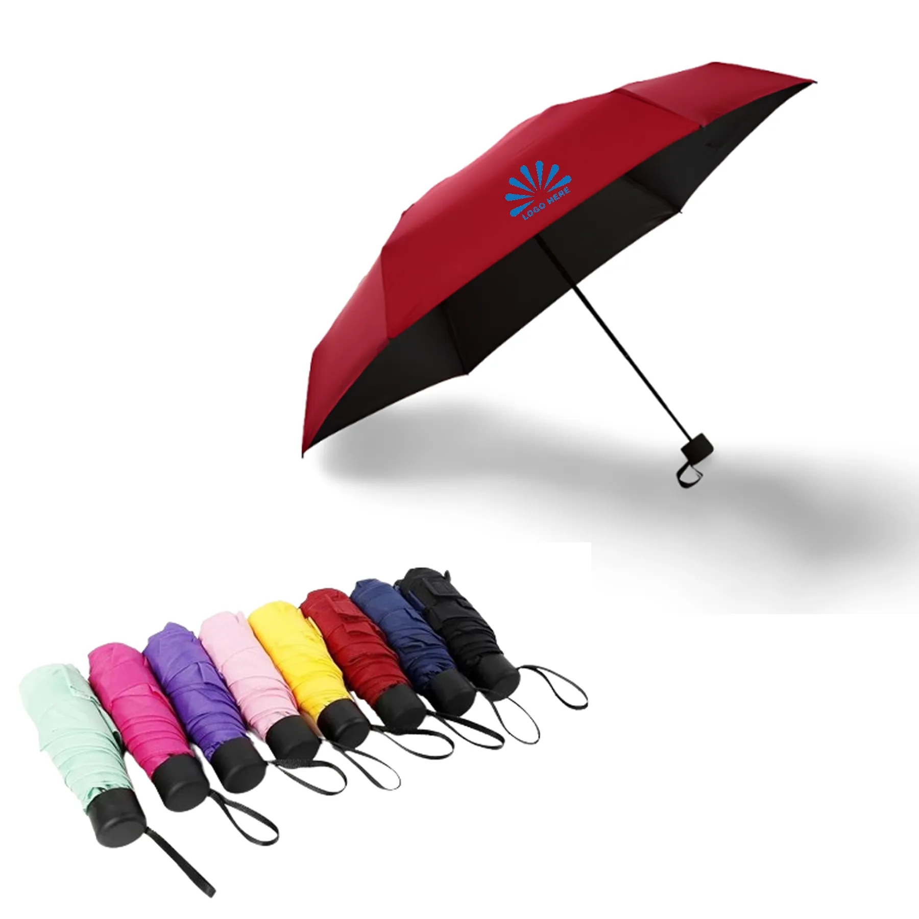 Mini Umbrella for Travel Sun&Rain 4