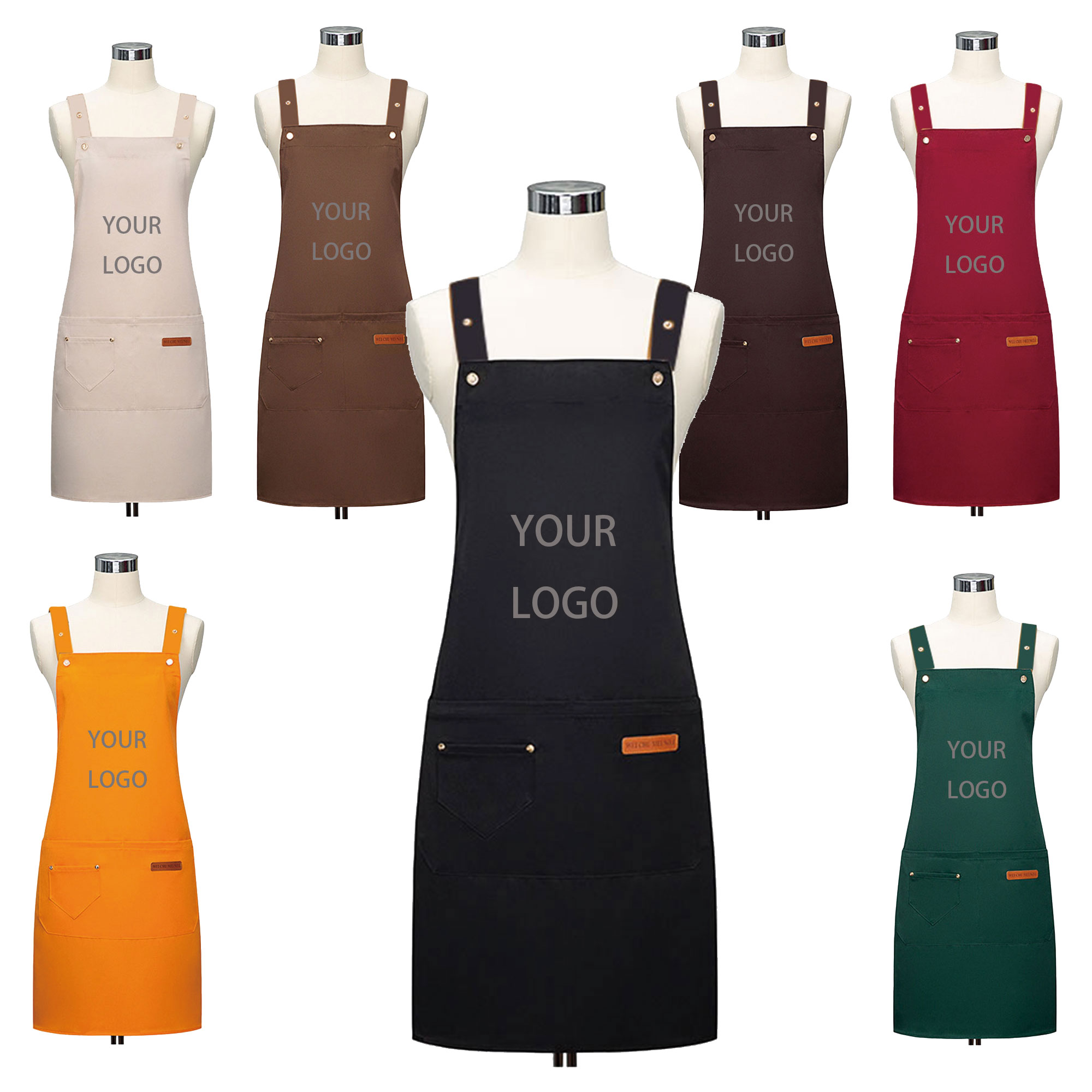 Water and Oil Repellent Kitchen Apron 3