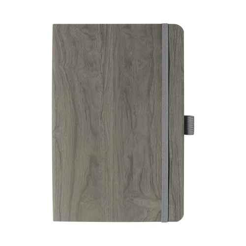 Soft-Touch Wood Grain Journal