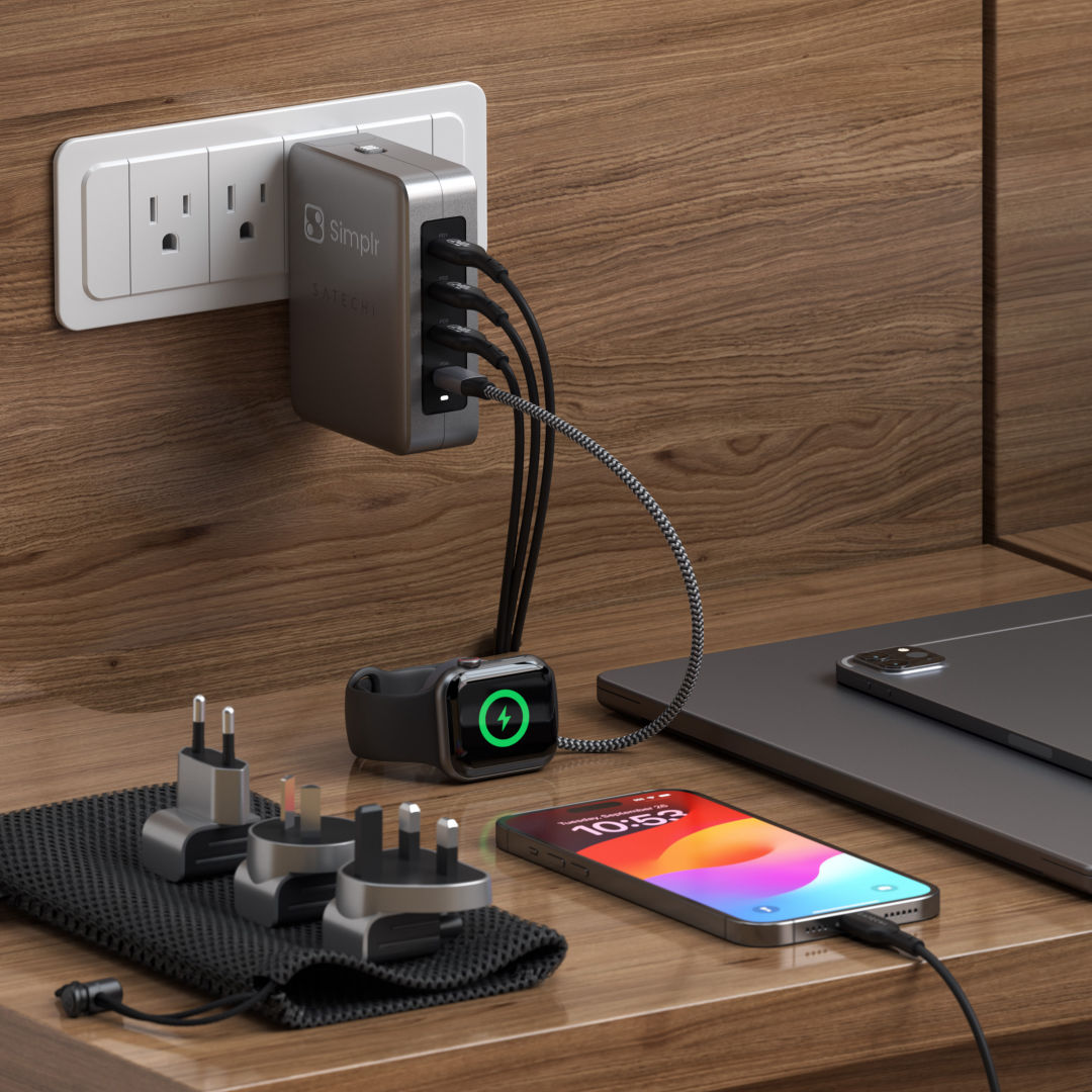 SATECHI® 145W USB-C 4-Port GaN Travel Charger 2