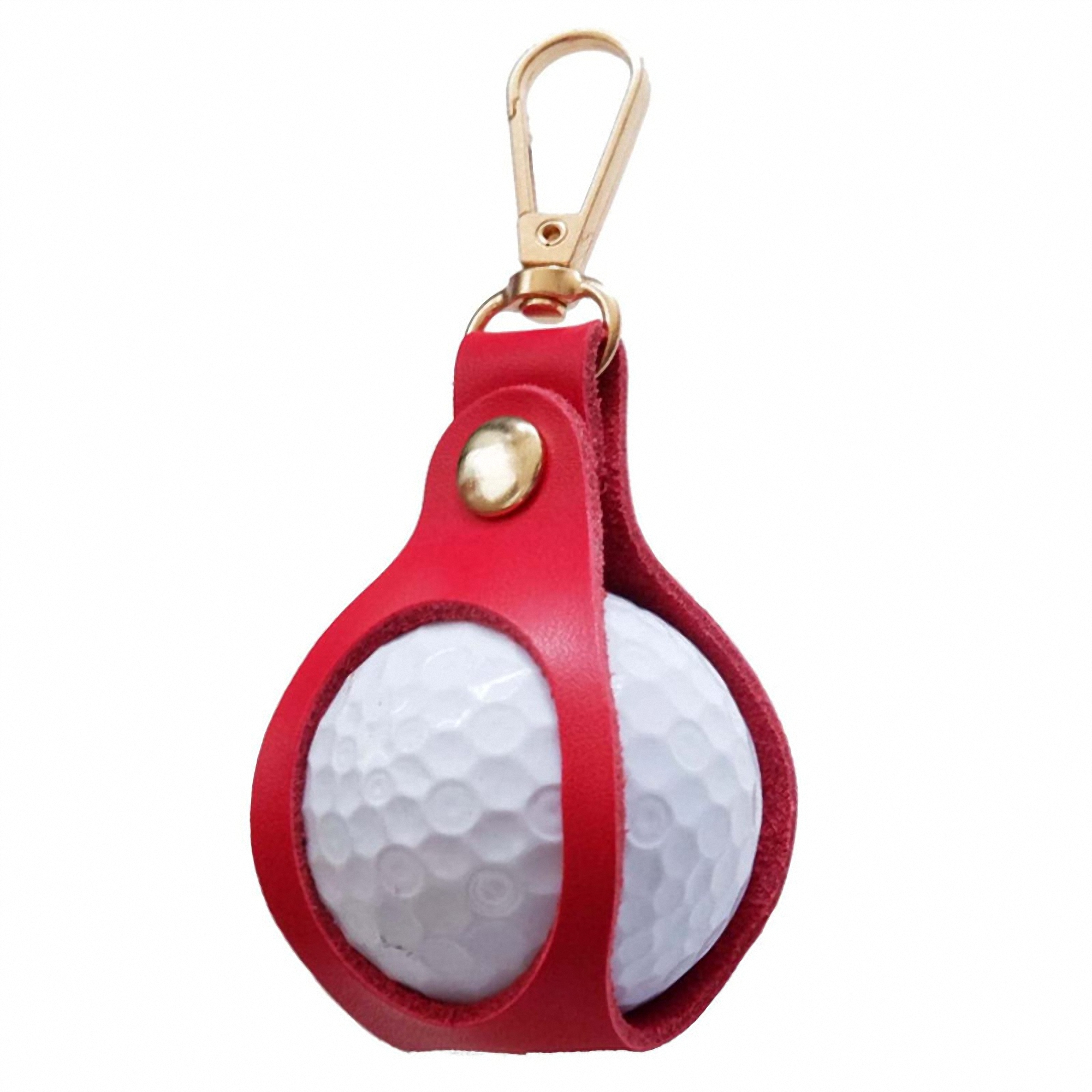 Leather Golf Ball Pouch 4