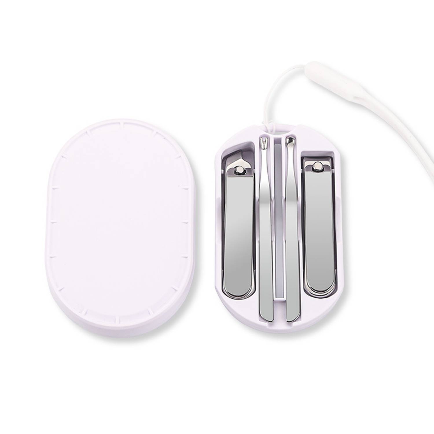5PCS Stainless Steel Nail Clipper and Care Tool Set 2