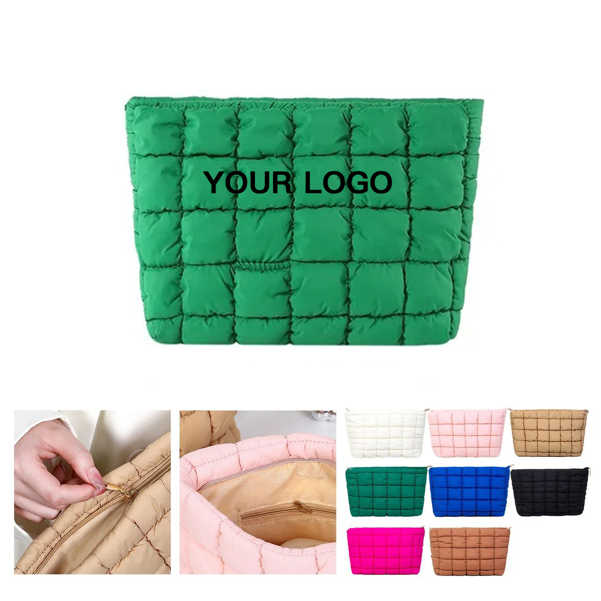 Durable Polyester Makeup Bag for Organizing Items 6