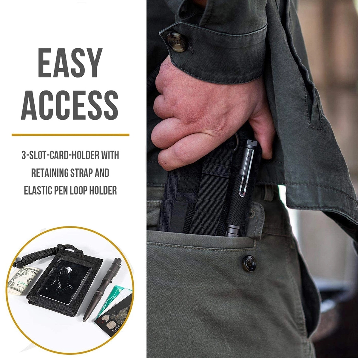Tactical ID Card Holder 7