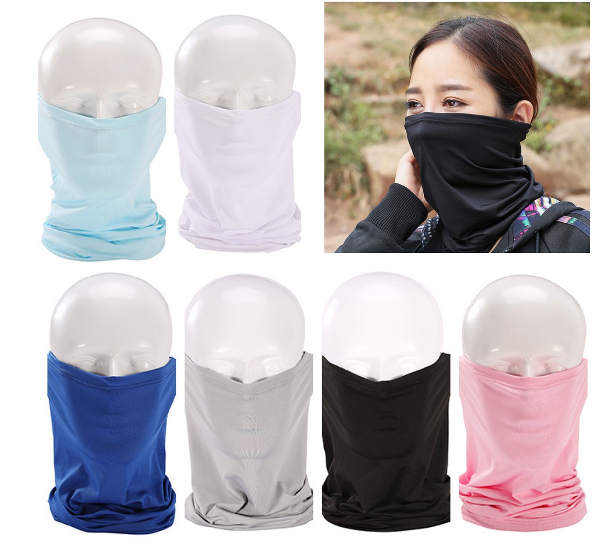 Cooling Face Mask Neck Gaiter 4