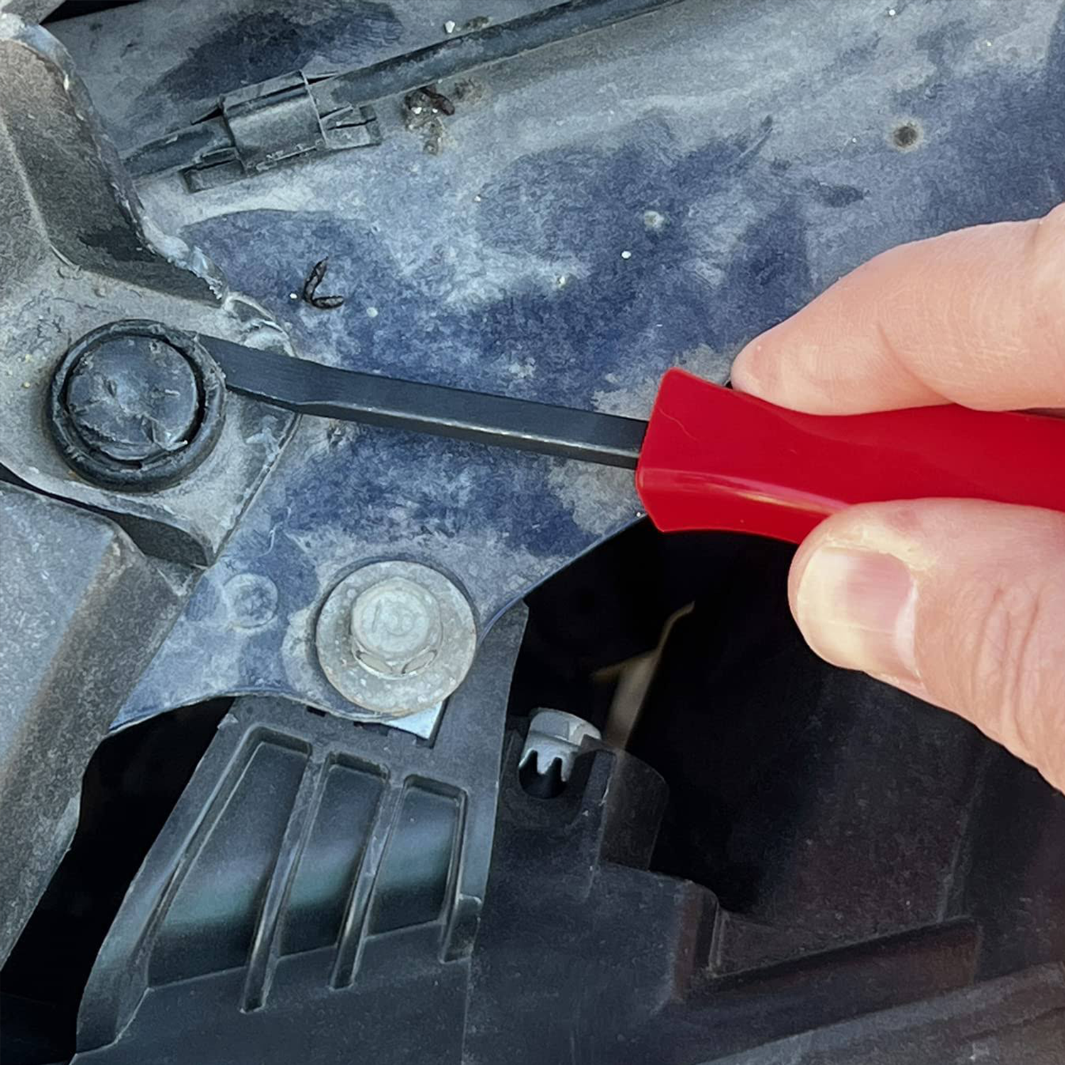 4.5" Mini screwdriver Pocket Pry Bar short lever crowbar 5