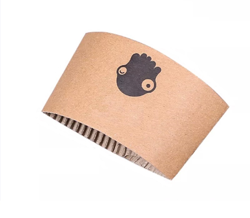Kraft Paper Cup Sleeve, 8 oz. 4