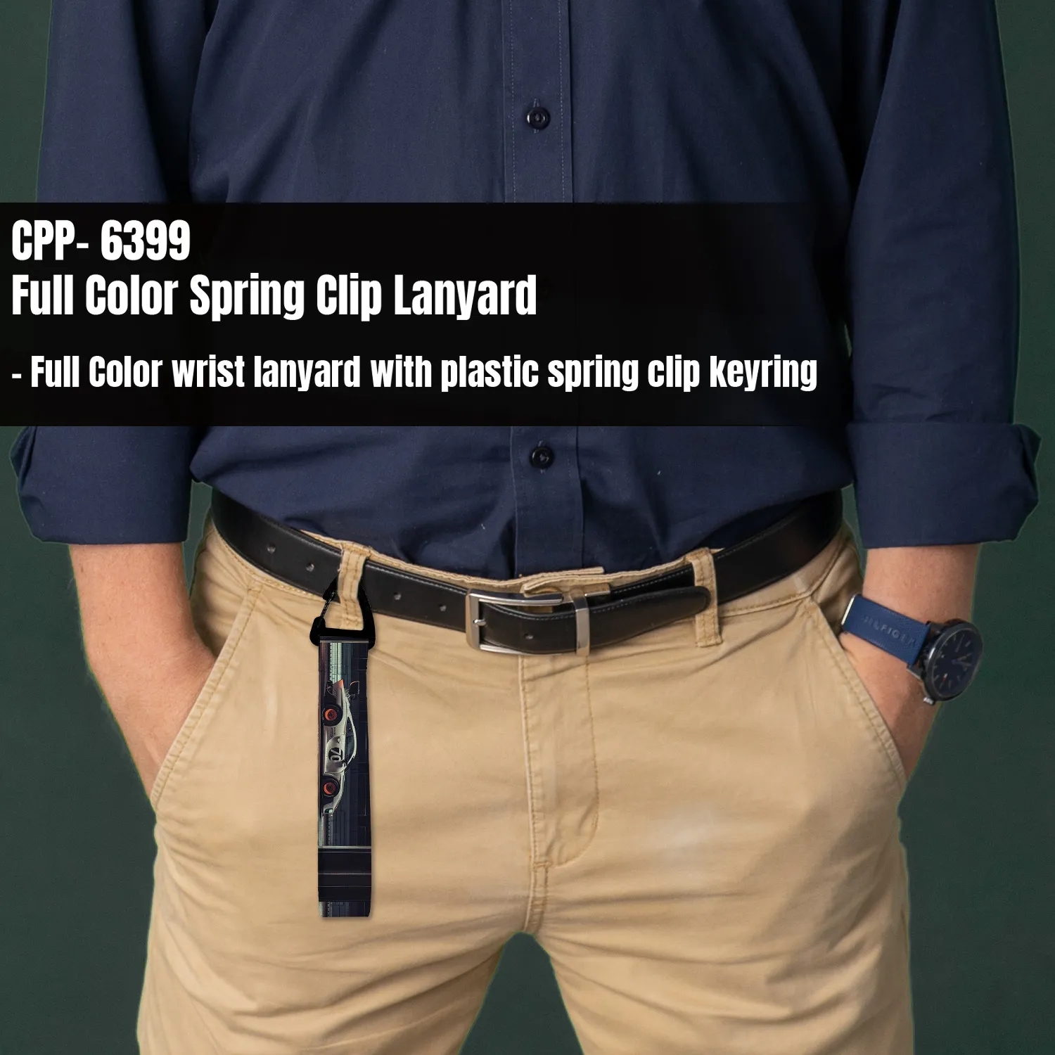 Full Color Spring Clip Lanyard 7