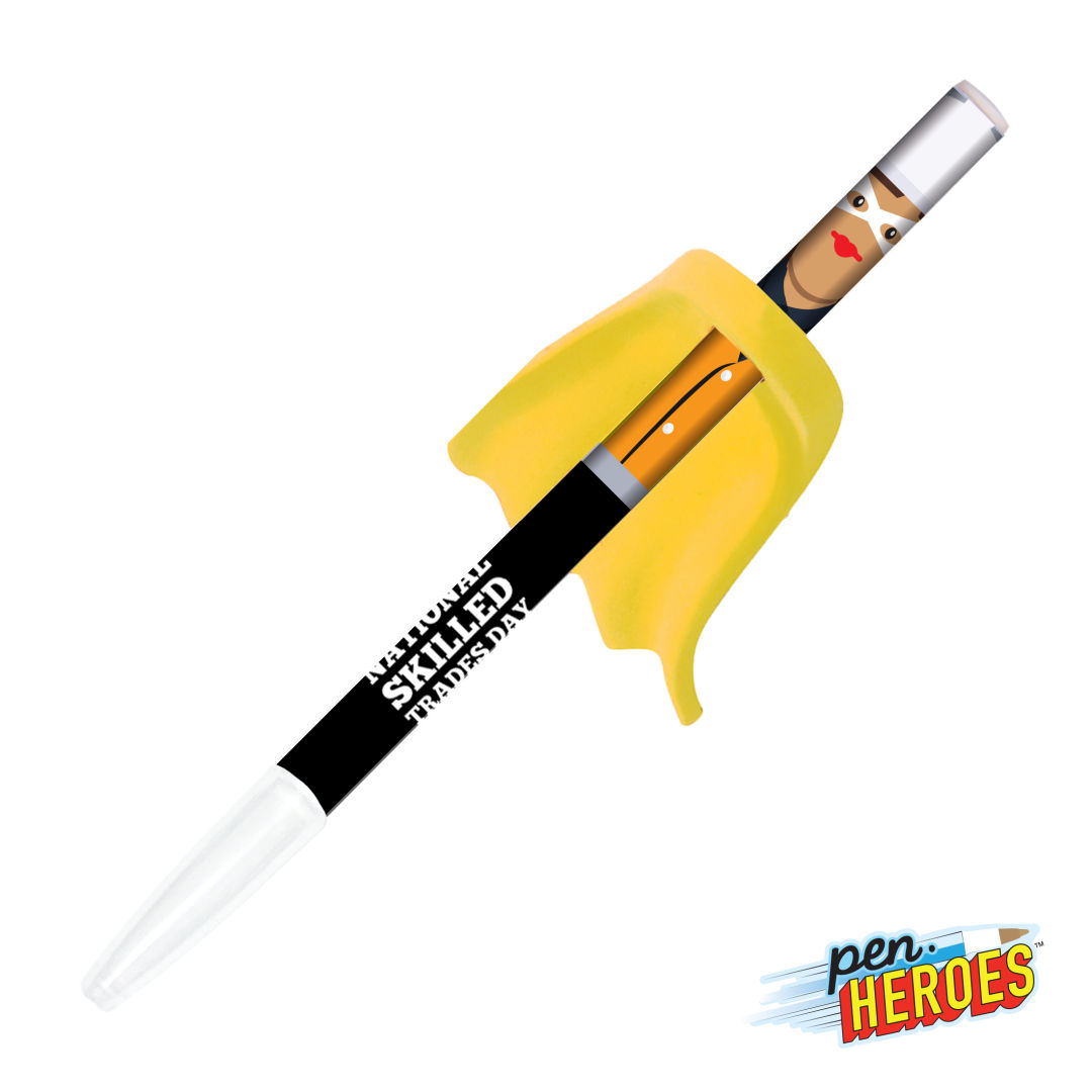 Pen Heroes™ Hometown Series Female w/Cape 10