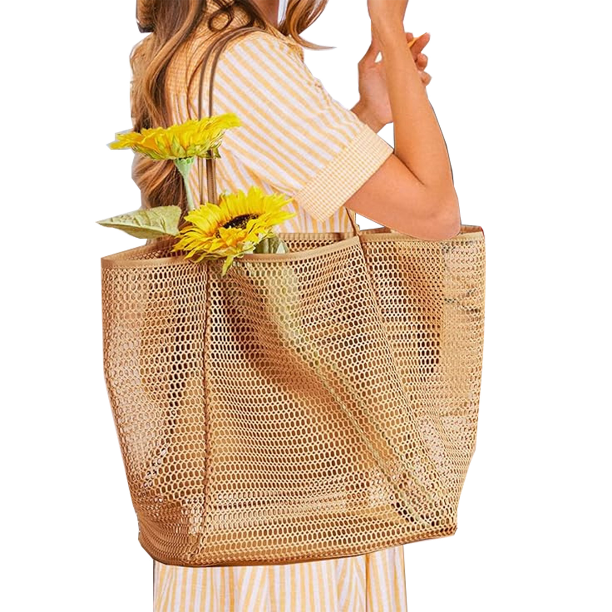 MOQ50 Mesh Handbag 3