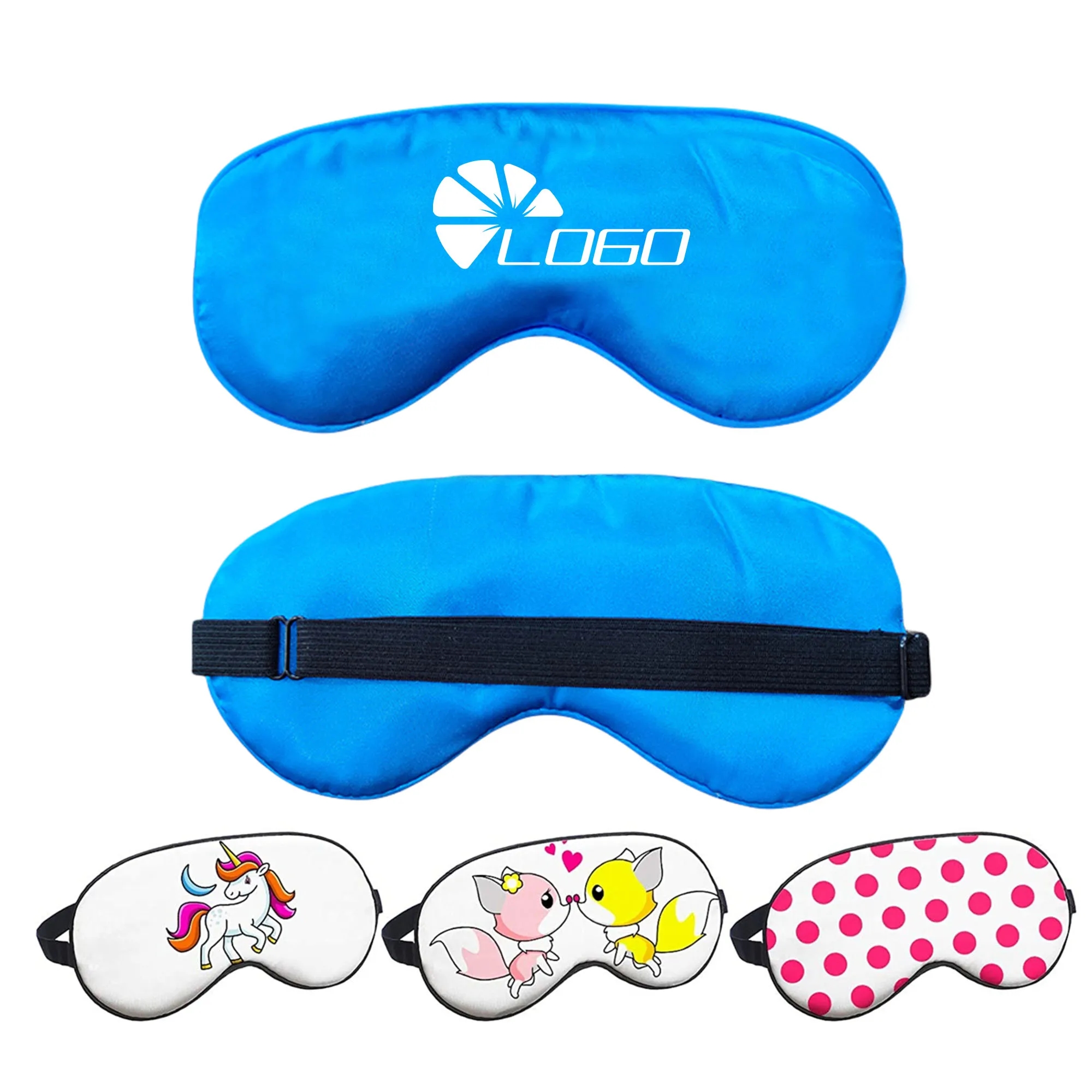 MOQ50 Polyester Sleep Eye Mask 4