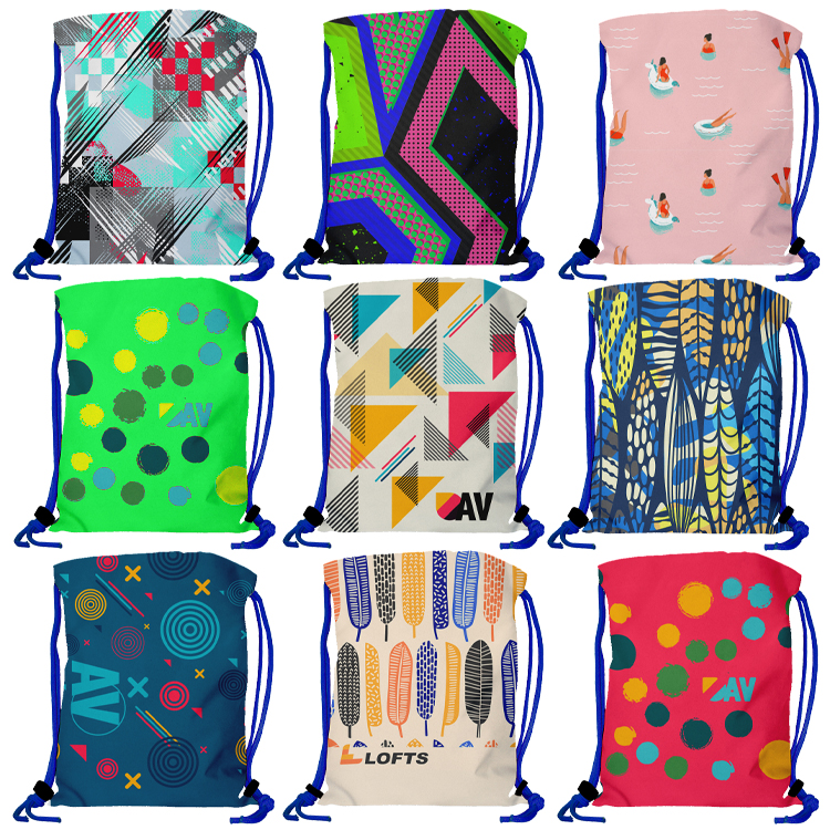 Super Colored Heavy Rope Drawstring Pack 26
