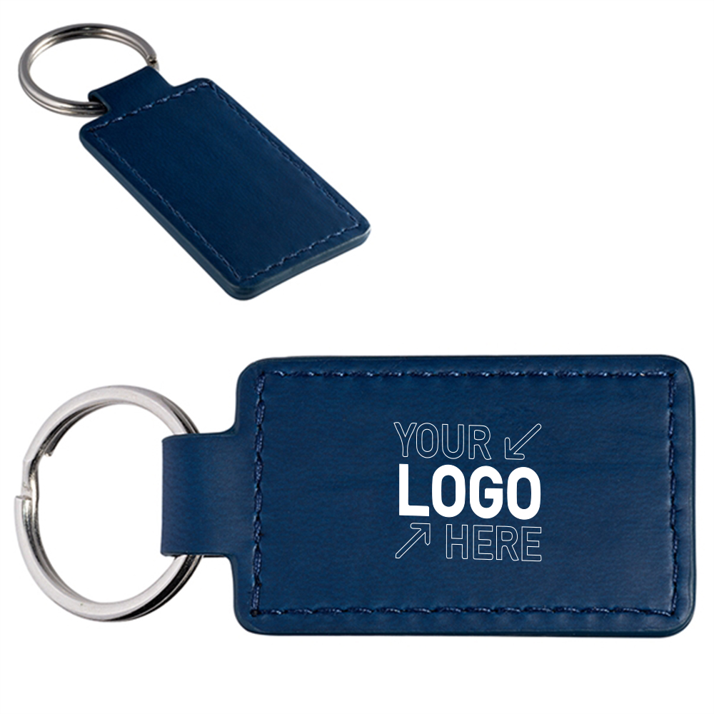 Leatherette Key Tag