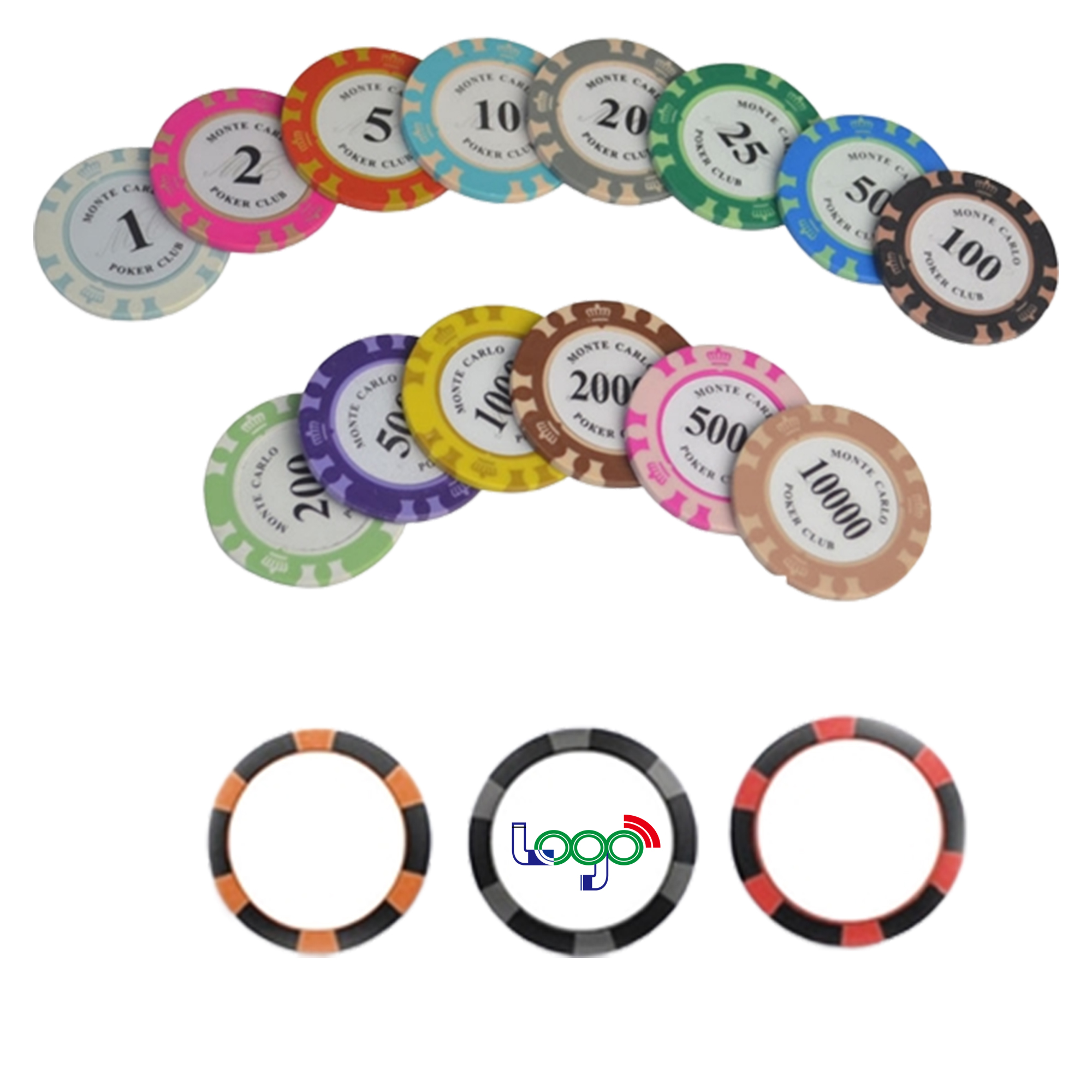 Durable 14g Casino Poker Chips 2