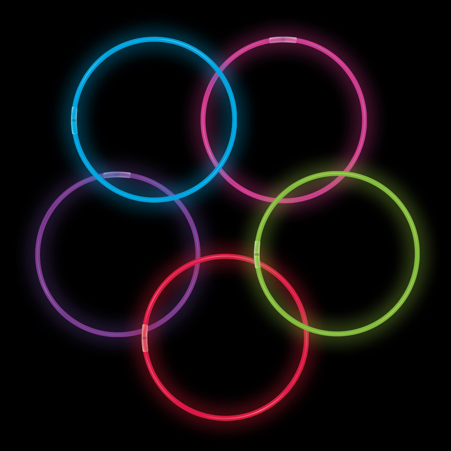 Glow Necklace Assortment (50 Pack) 3