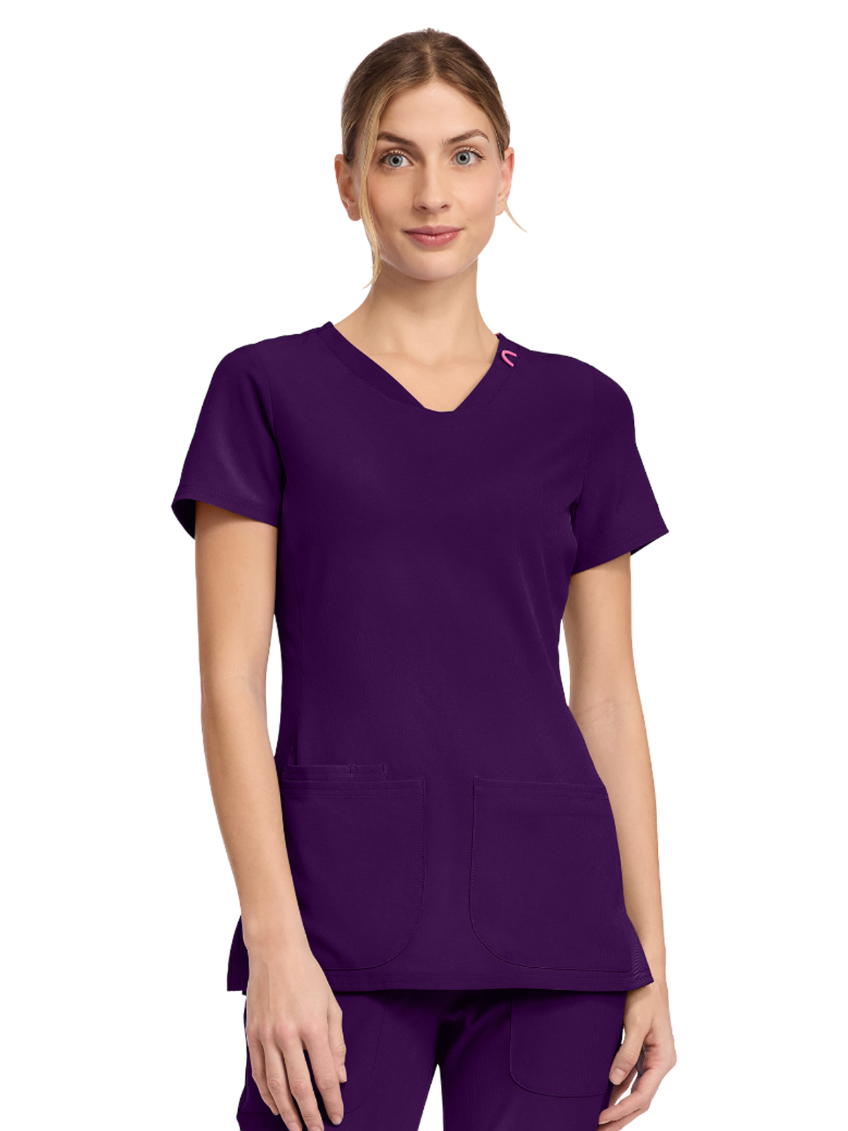 Med Couture - MC AMP - Women's 3-Pocket V-Neck Top 22