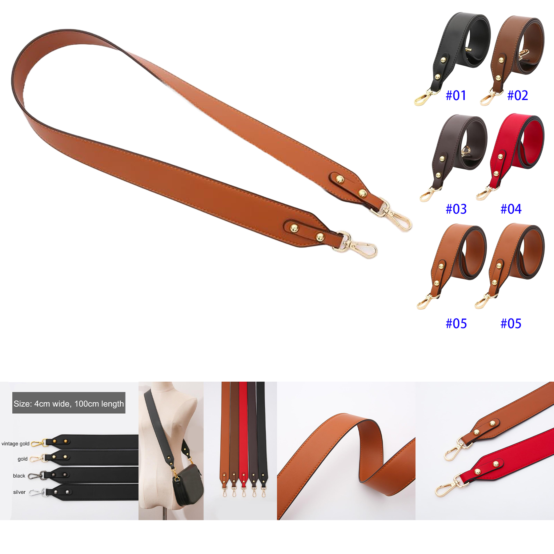 Leather Bag Strap 2