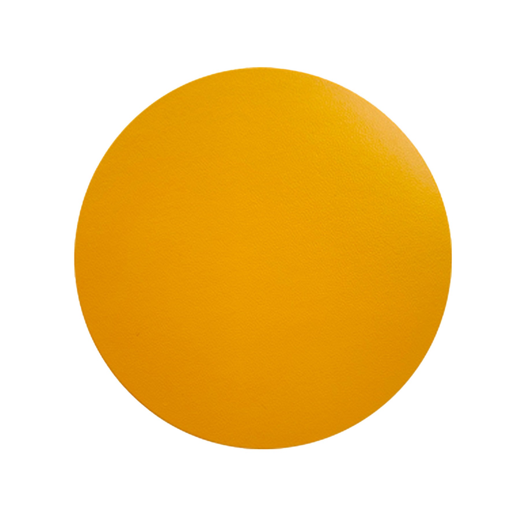 Leather Round Coaster Single 3