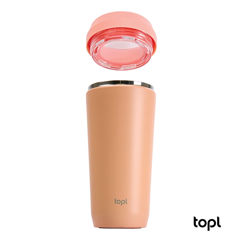TOPL® 16 oz. Double Wall, Recycled Stainless Steel 360° Tumbler 108