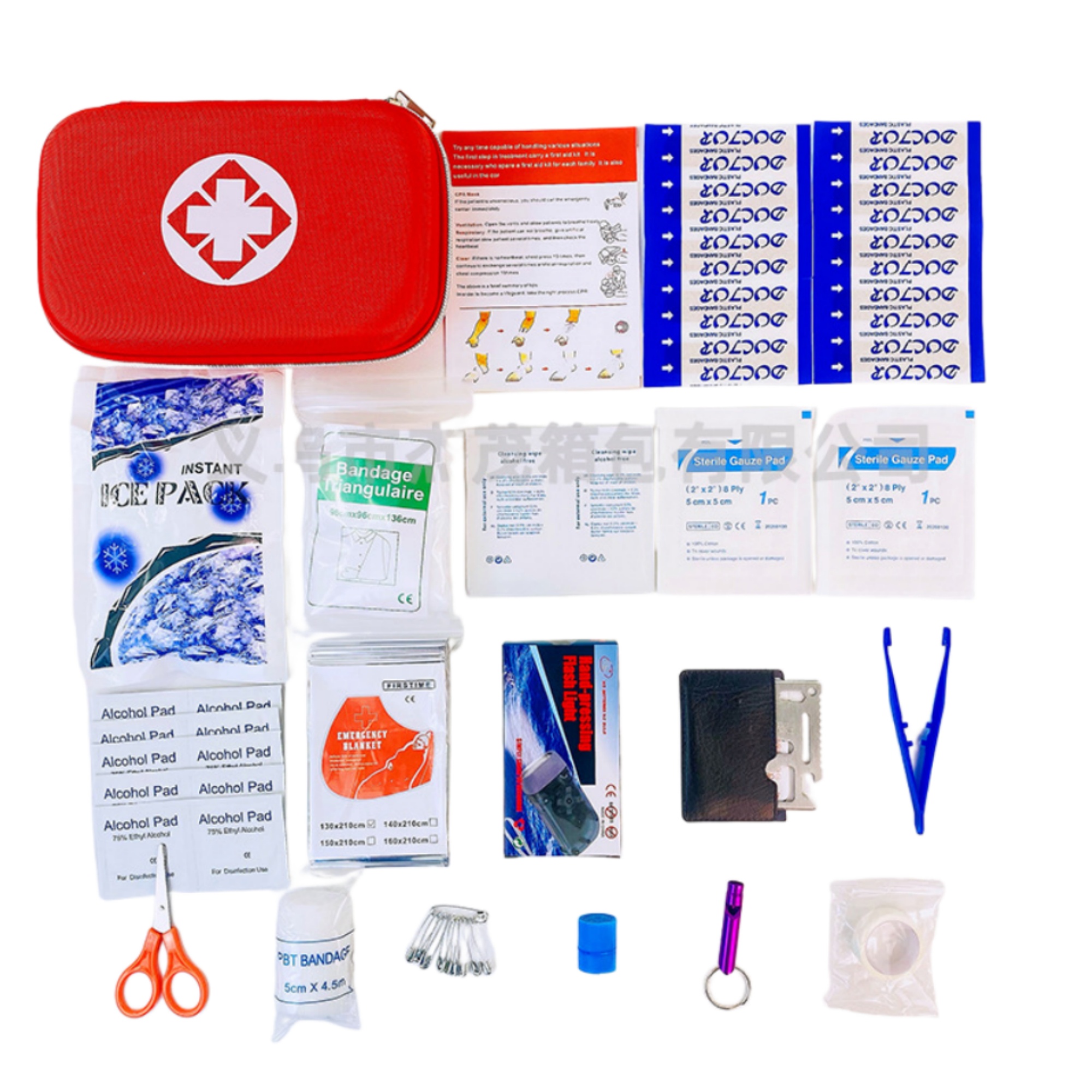 Compact EVA Hardshell First Aid Kit 1
