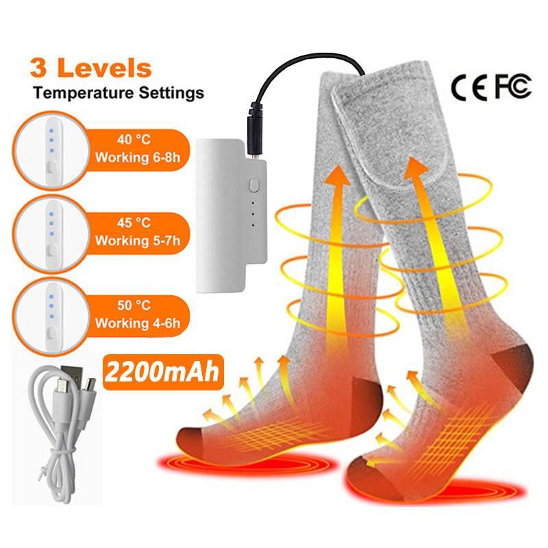 Winter Warm Cotton Heating Socks 2