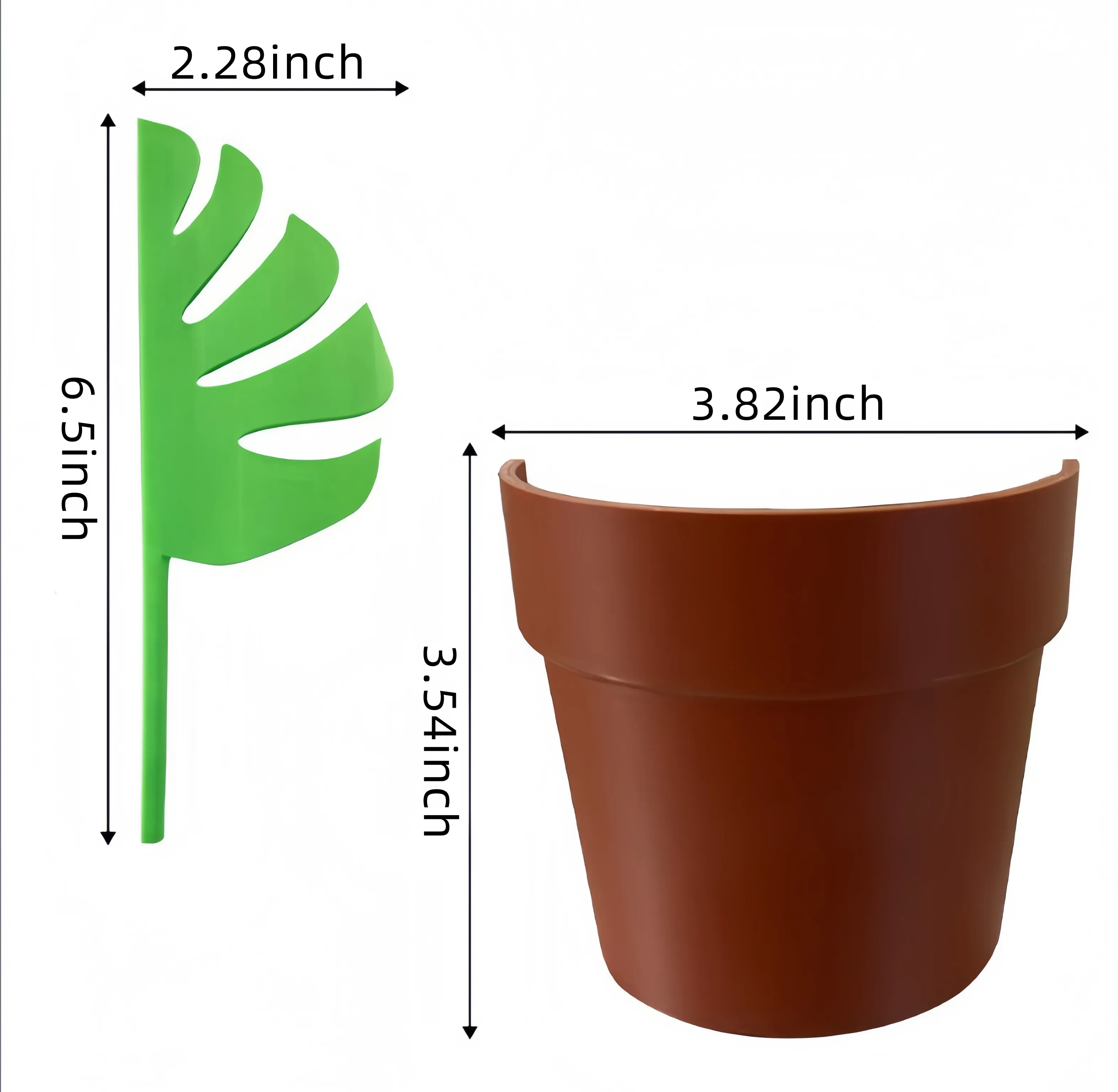 Monstera Leaf Bathroom Mirror Storage Box 4