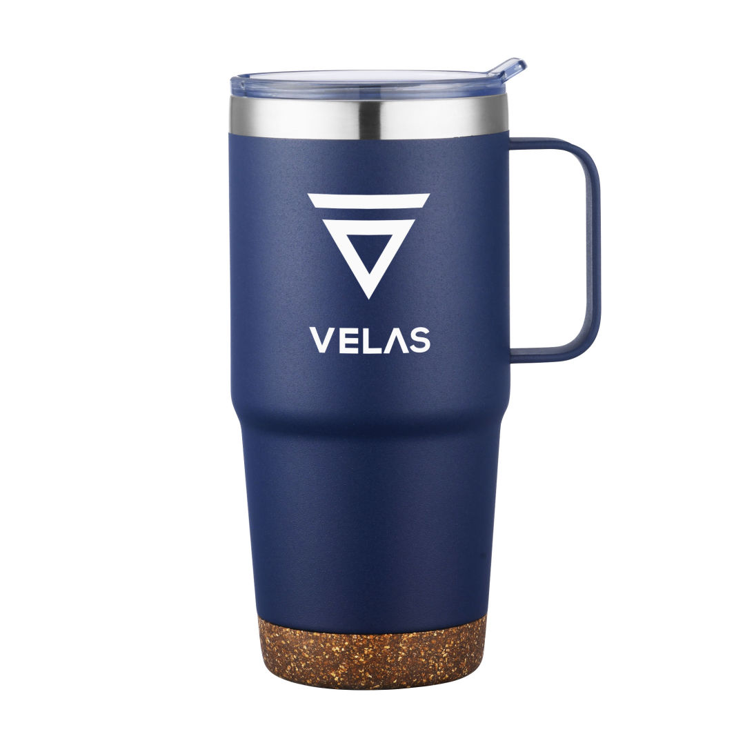 Akira Travel Mug w/Cork Bottom - 24oz 15