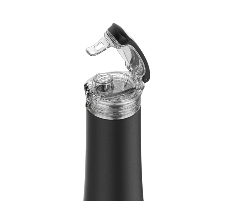 Double Wall Snap Lid Stainless Steel Water Bottle, 23 oz., custom water bottle with logo imprint 9