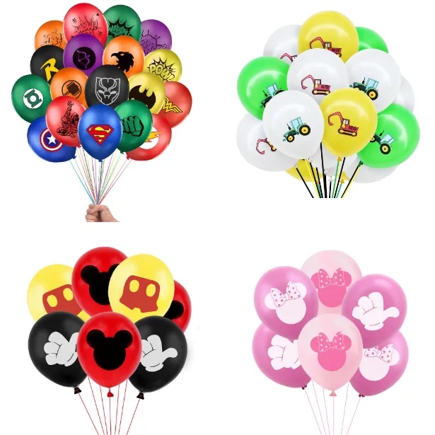 Custom Printed Latex Heart Balloons 5