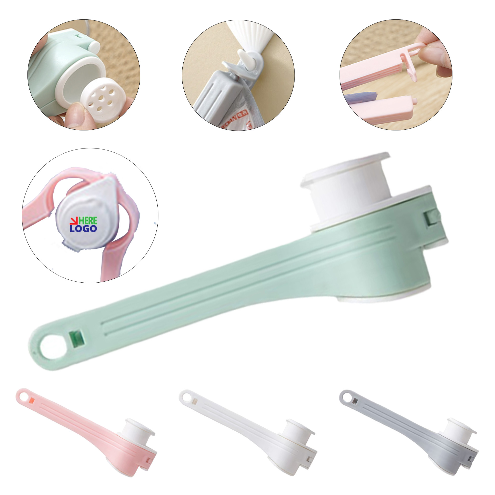 Sealed Bag Clip with Outlet 3