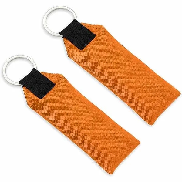 Floating Neoprene Boat Keychain Floatable Foam Keyring 3