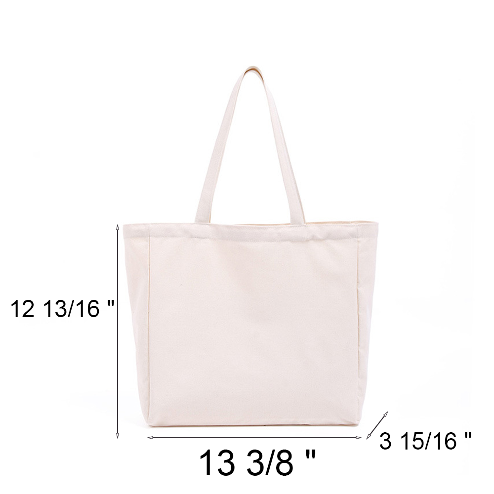 10 oz Polyester-Cotton Grocery Shopping Tote Bag 3
