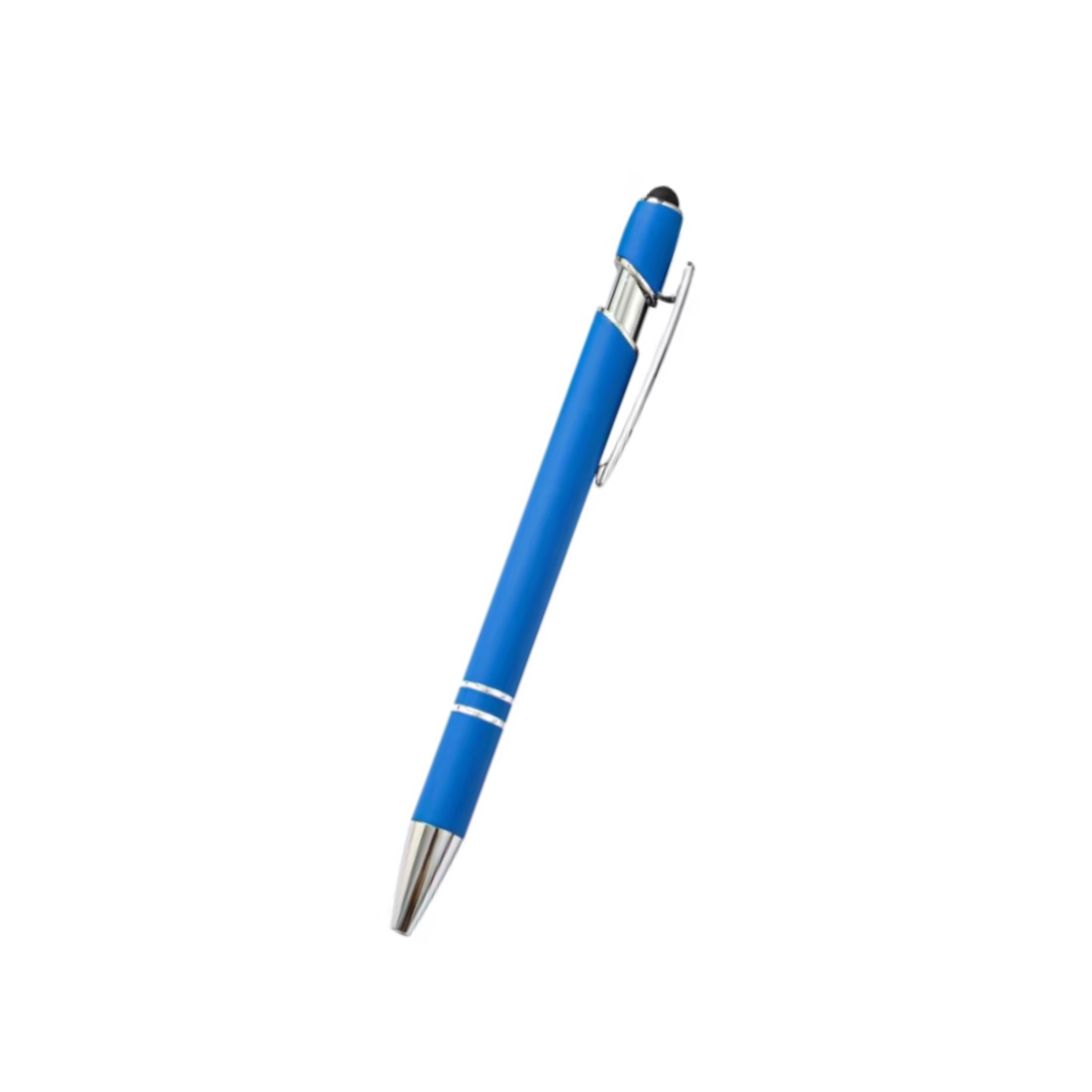 Soft Touch Aluminum Incline Stylus Pen 12