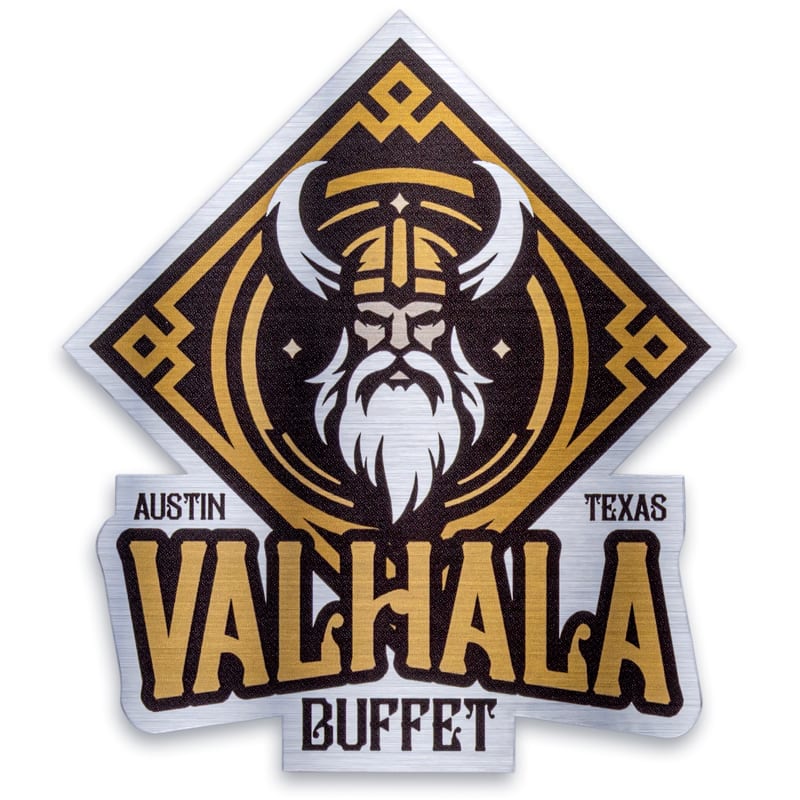 Brushed Aluminum Stickers 15