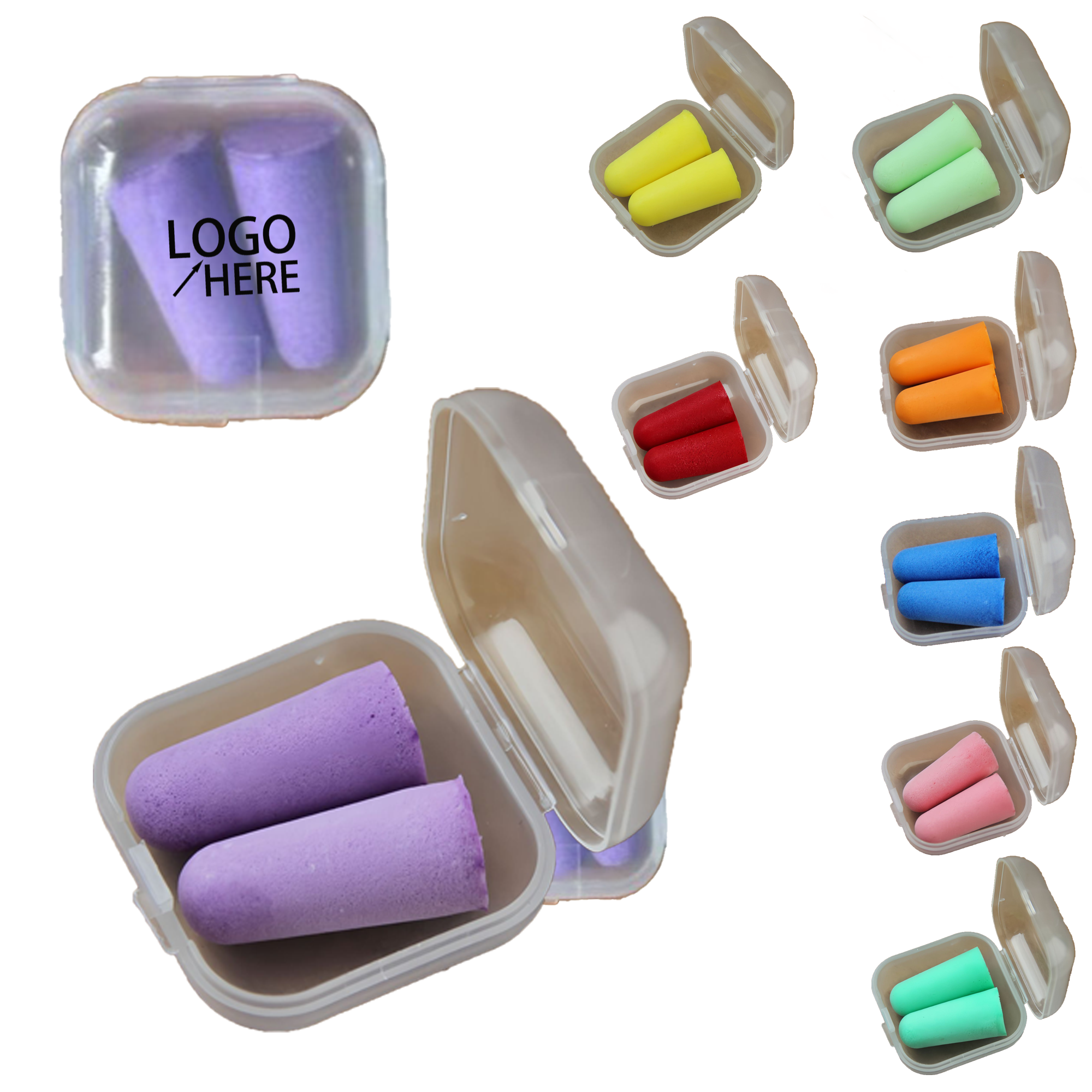 Sponge PU Earplugs 2