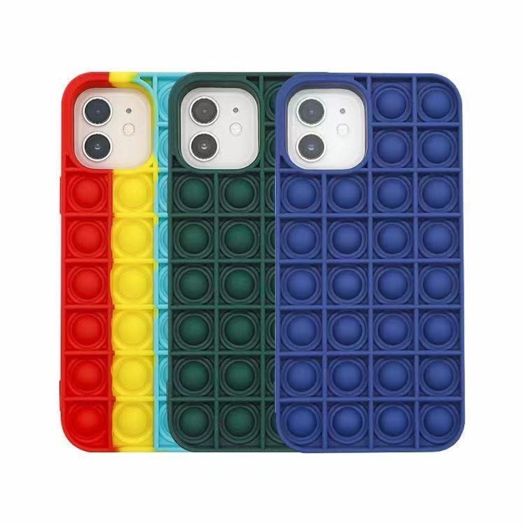 Push Pop Bubble Fidget Sensory Phone Case 2