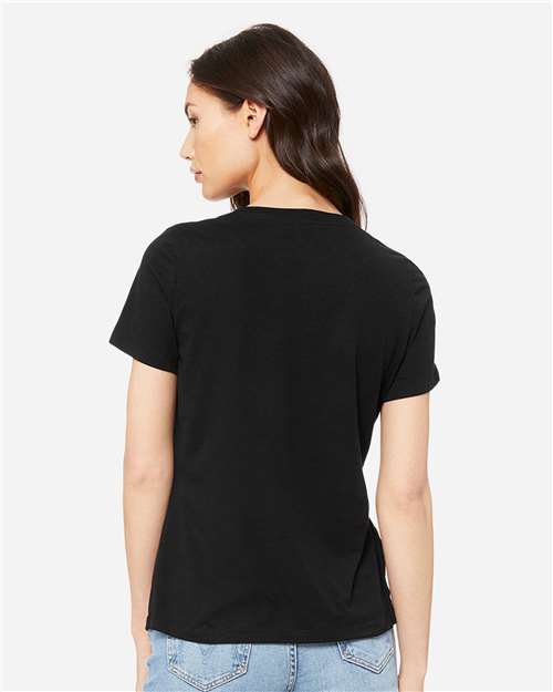Women's Relaxed Triblend V-Neck Tee - 6415 14