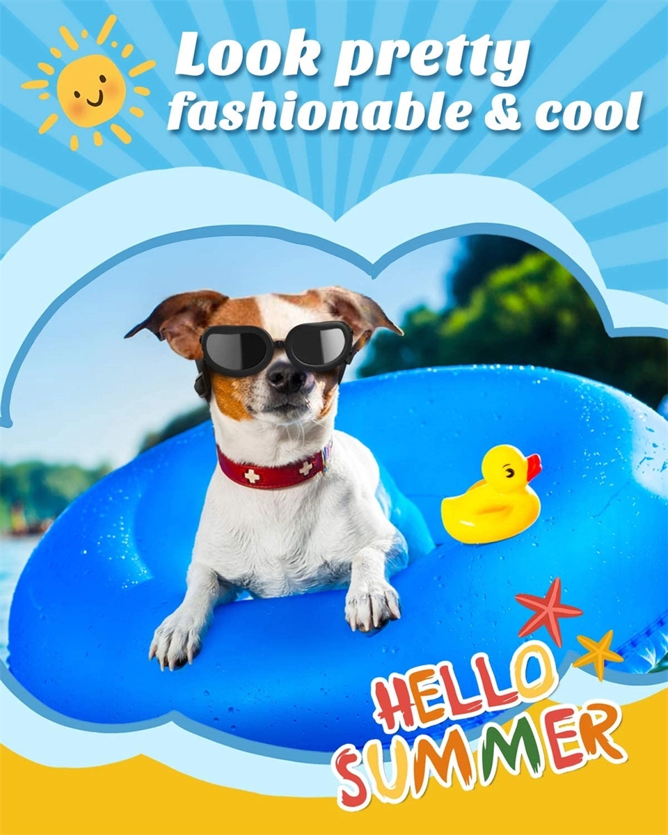 Small Dog Sunglasses Uv Protection Goggles 6