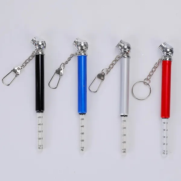 Promotional Mini Tire Gauge Keychains 6