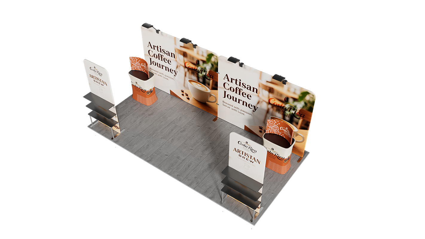 10'x20' Tradeshow Booth Kit - A Kit 1