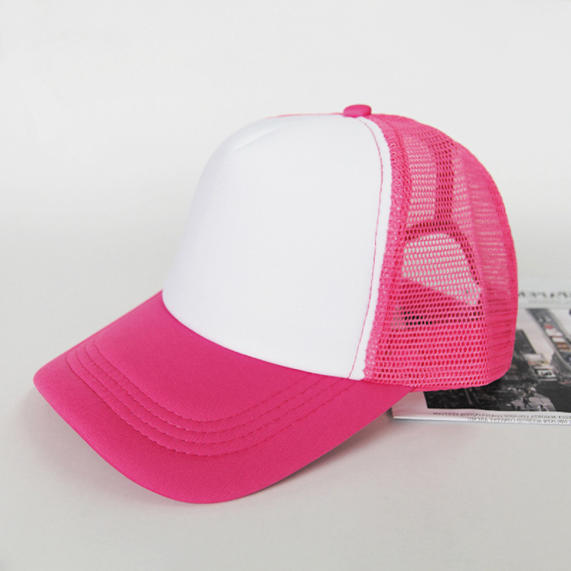 Customizable Breathable Mesh Back Trucker Hat 8