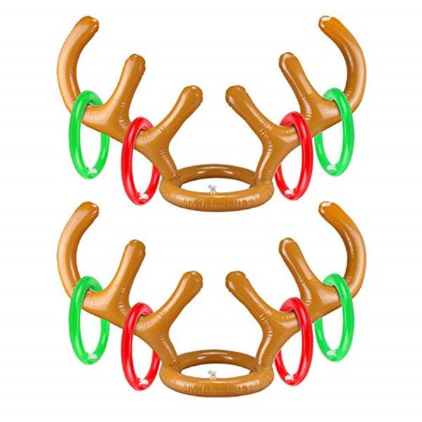 Inflatable Reindeer Antler Ring Toss Game 2